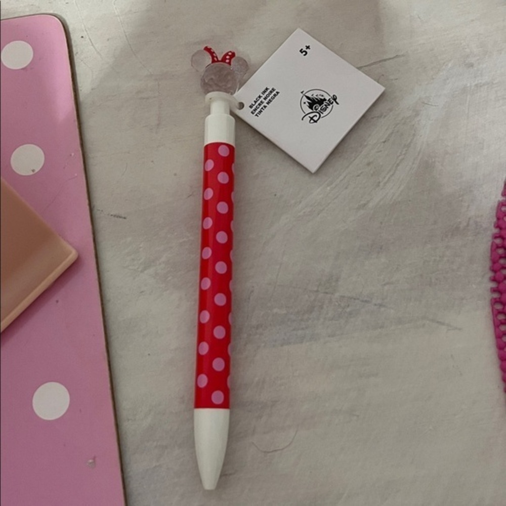 Disney Parks Minnie Head Click Pen